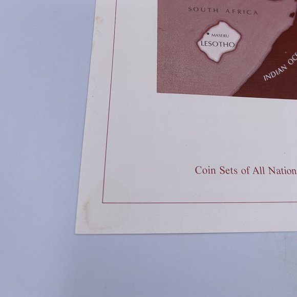 Franklin Mint Coin Sets of All Nations Collectible Kingdom of Lesotho VTG - Picture 11 of 13